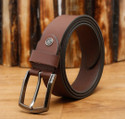 KAEZRI Men Casual Evening Formal Party Brown
