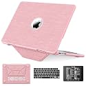KAIJIAbox Compatible with MacBook Air 13 inch M5 M4 M3 M2 2026-2022, Pink