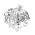 Kailh Box MX White Clicky Switches for Mechanical Gaming Keyboard,45PCS
