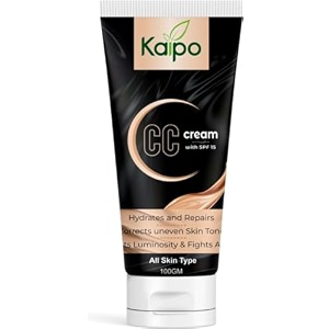 kaipo cc cream with spf 15 for moisturizes and repairs skin complexion 2x100 gm