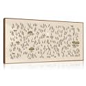 KAIRNE Christian Jesus Feeds The 5000 Framed Canvas Wall Art Set-40"x20"x1