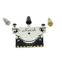 KAISH KAISH Heavy Duty 5 Way Guitar Pickup Lever Switch Guitar Pickup Selector Switch for Strat Tele with 3 Plastic Tips