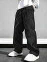KAJARU Self Design Men Black Track Pants