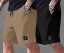 KAJARU Self Design Men Brown, Black Regular Shorts