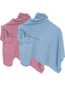 KAJARU Self Design Men Zip Neck Pink