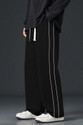 KAJARU Solid Men Black Track Pants