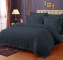 kajims Cotton King Flat 300 TC Striped