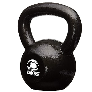 kakss cast iron kettlebell for strengthfitnesskettle bell for home gym 2 kg to 92kg proudly made in india