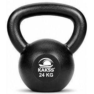 kakss cast iron kettlebell for strengthfitnesskettle bell for home gym 2 kg to 92kg proudly made in india