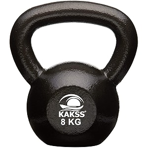 kakss cast iron kettlebell for strengthfitnesskettle bell for home gym 2 kg to 92kg proudly made in india