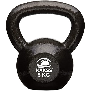 kakss cast iron kettlebell for strengthfitnesskettle bell for home gym 2 kg to 92kg proudly made in india