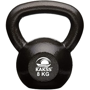 kakss cast iron kettlebell for strengthfitnesskettle bell for home gym 2 kg to 92kg proudly made in india