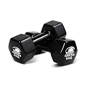 Kakss Cast Iron Vinyl Coated Dumbbells (9+9=18KG)