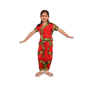 Kaku Fancy Dresses Indian Classical Dance Costume