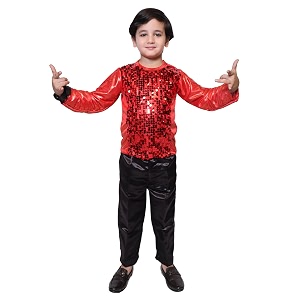 kaku fancy dresses lycra t-shirt for kids dance costume for boy amp girls