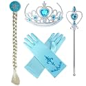 Kaku Fancy Dresses Princess Accessories For Girls | Birthday Party Favors | Elsa Accessories, Crown Wand, Unicorn Headband For Fairytale Theme Parties