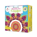 Kalakaram Mini DIY Mandala Coaster Painting Craft