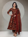 KALAVRITTA Floral Print Anarkali Kurta Bottom 