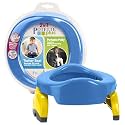 Kalencom Potette Plus 2-in-1 Travel Potty and Trainer Seat - Dual-Purpose Potty Training Toilet Seat - Portable Potty for Toddler Travel - With Durable, Lock-In Legs and Splash Guard - Blue
