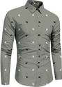 kalhari Unstitched Cotton Blend Shirt Fabric Dyed
