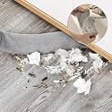 KALKEY Under Bed Gap Cleaning Duster with Extendable Handle up to 50 Inch – Flexible Microfiber Flat Dust Cleaner for Sofa, Bed Bottom, Furniture &amp; Hard-to-Reach Corners (Multicolor, Pack of 1)