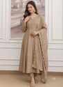 KALKI COLLECTION Printed Anarkali Kurta Bottom 