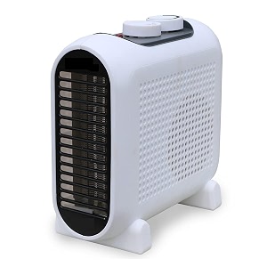kallmann electric fan heater - 2000 watts variable temperature control room heater room heater blower  over heat protection  2 year warranty whitegreen
