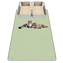 Kalolary Cat Litter Mats,40"x28"Extra Large Silicone Cat Mat for Litter Box