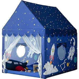 jumbo size light weight kids play tent house for 3-13 year old kids girls and boys tent house theme rocket