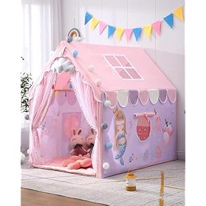 jumbo size light weight kids play tent house for 3-13 year old kids girls and boys tent house theme fish house