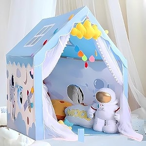 jumbo size light weight kids play tent house for 3-13 year old kids girls and boys tent house theme satelite