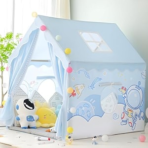 jumbo size light weight kids play tent house for 3-13 year old kids girls and boys tent house theme robot house
