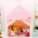 Jumbo Size Light Weight Kids Play Tent House For 3-13 Year Old Kids Girls And Boys Tent House Theme (Pink Butterfly)