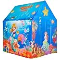 Jumbo Size Light Weight Kids Play Tent House For 3-13 Year Old Kids Girls And Boys Tent House Theme (Aquarium)