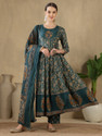 KALPHEM Women Pure Cotton Floral Print Kurta