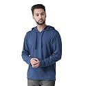 Kalt Men39s Cotton Blend Hooded Neck Zipper