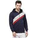 Kalt Men Full Sleeves Zipper Fleece Colour