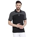 Kalt Men Half Sleeve Polo Neck Dual