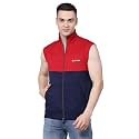 Kalt Men Sleeveless Zipper Fleece Dual Colour Jacket