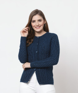 KALT Self Design Round Neck Casual Women