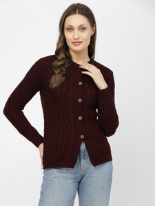KALT Self Design Round Neck Casual Women