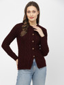 KALT Self Design Round Neck Casual Women