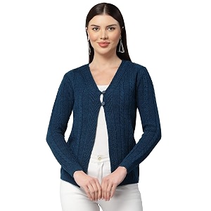 Kalt Women Cardigan Sweater for Winter Woolen
