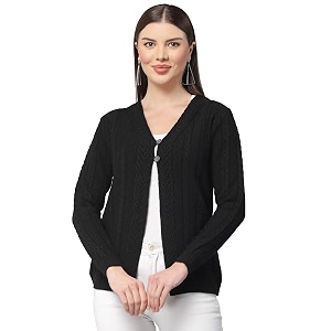 Kalt Women Cardigan Sweater for Winter Woolen