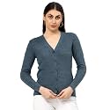 Kalt Women Full Sleeves V-Neck Design Acrylic