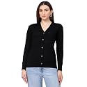 Kalt Women Full Sleeves V-Neck Design Acrylic