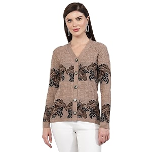 Kalt Women Sweater for Winter Woolen Acrylic