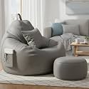 KAM39S LIEU 4XL Premium Leatherette Bean Bag
