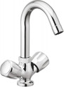 KAMAL Center Hole Basin Mixer - Universal Basin Mixer Faucet (Deck Mount Installation Type)