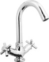KAMAL Centre Hole Basin Mixer - Cross (COR-2146) Basin Mixer Faucet (Deck Mount Installation Type)
